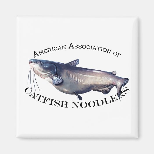 American Association of Catfish Noodlers Magneet (Voorkant)