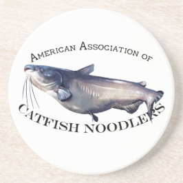 American Association of Catfish Noodlers Zandsteen Onderzetter