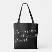 American At Heart Grocery Bag, VS Tote Bag (Achterkant)