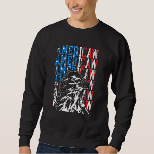 American aw Eagle American Flag Bandana Patriotic Trui