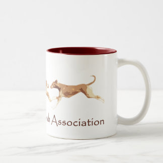 American Azawakh Association Tweekleurige Koffiemok
