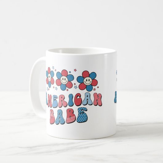 American Babe Koffiemok (Voorkant links)