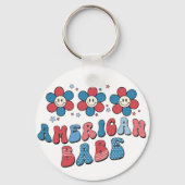 American Babe Sleutelhanger (Achterkant)