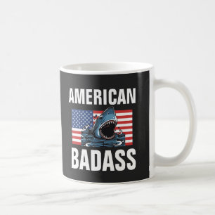 AMERICAN BADASS PATRIOT COFFEE MOK CUP