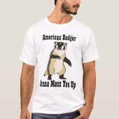 American Badger T-shirt (Voorkant)