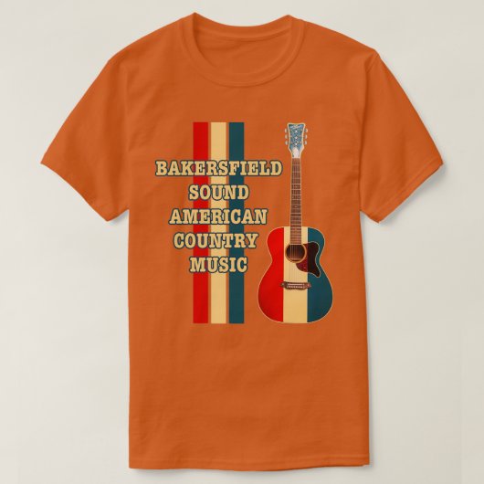 American Bakersfield Sound T-shirt (Design voorkant)