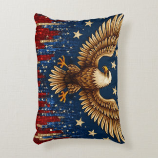 American Bald Eagle Accent Pillow - Patriottische Kussen