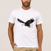 American Bald Eagle Flying T-Shirt Gift (Voorkant)