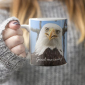 American Bald Eagle Goedemorgen Grappig Koffiemok