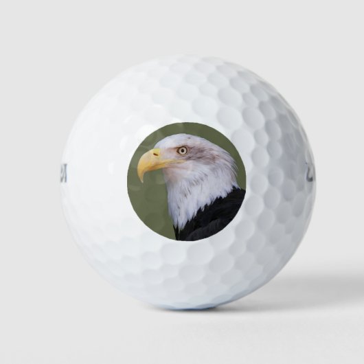 American Bald Eagle Head Golfballen (Voorkant)