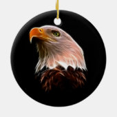 American Bald Eagle Head Keramisch Ornament (Achterkant)