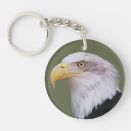 American Bald Eagle Head Sleutelhanger
