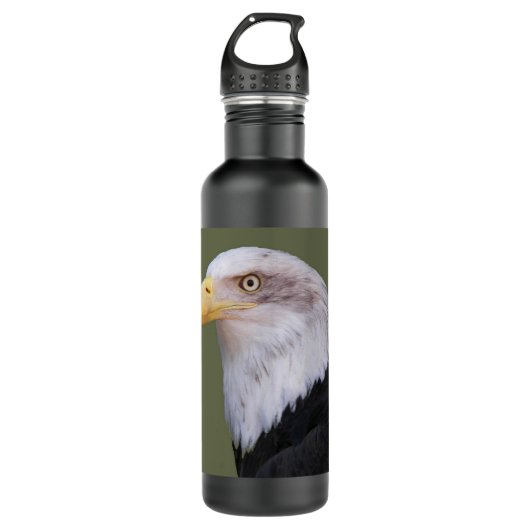 American Bald Eagle Head Waterfles (Voorkant)
