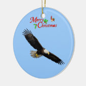 American Bald Eagle kerstversiering Keramisch Ornament (Links)