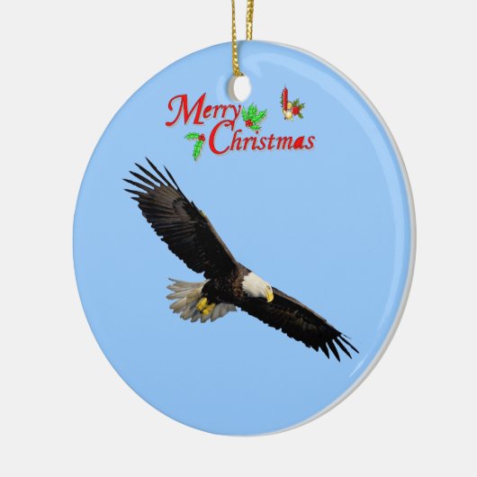 American Bald Eagle kerstversiering Keramisch Ornament (Links)