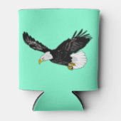 American Bald Eagle Koelbox - aangepaste kleuren Blikjeskoeler (Voorkant)