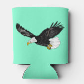 American Bald Eagle Koelbox - aangepaste kleuren Blikjeskoeler (Achterkant)