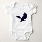 American Bald Eagle Landing Romper (Voorkant)