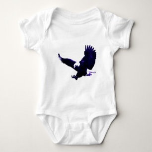 American Bald Eagle Landing Romper