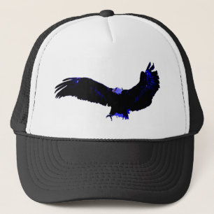 American Bald Eagle Landing Trucker Pet