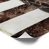 American Bald Eagle Patriot Perfect Poster (Hoek)