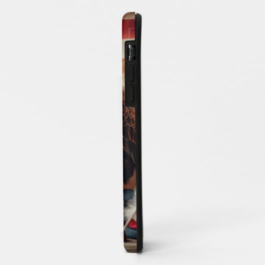 American Bald Eagle Patriottisme Case-Mate iPhone Case (Achterkant/links)