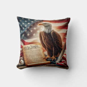 American Bald Eagle Patriottisme Kussen