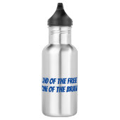 American Bald Eagle Patriottisme Waterfles (Rechts)