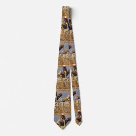 American Bald Eagle Perched on a Log Stropdas