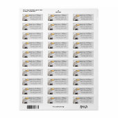 American Bald Eagle Persoonlijke Mailing Labels (Full Sheet)