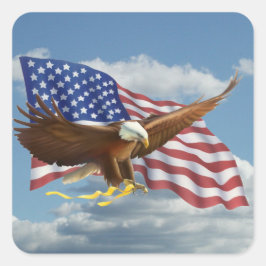 American Bald Eagle Sticker
