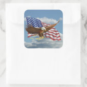American Bald Eagle Sticker (Tas)