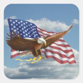 American Bald Eagle Sticker