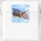American Bald Eagle Sticker (Tas)