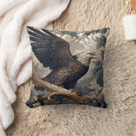American Bald Eagle, William Morris Style Kussen