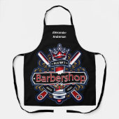 American Barber Personalize Schort (Voorkant)
