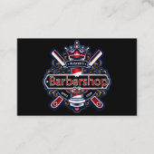 American Barber Personalize Visitekaartje (Voorkant)
