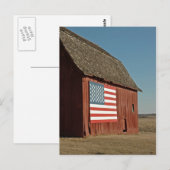 American Barn Briefkaart (Voorkant / Achterkant)