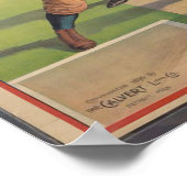 American Baseball,  1895-geframed Art Print (Hoek)