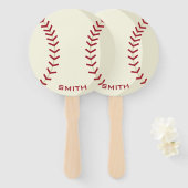 American Baseball Uw Officiële Handwaaier (Voorkant en achterkant)