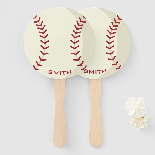 American Baseball Uw Officiële Handwaaier (Voorkant en achterkant)