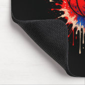 American Basketball Splash Ball Player Team Kids B Muismat (Hoek)