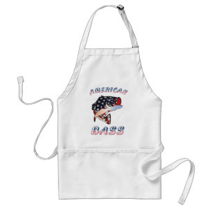 American Bass Apron Standaard Schort