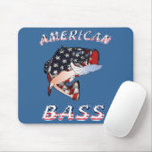 American Bass Mousepad Muismat (Met muis)
