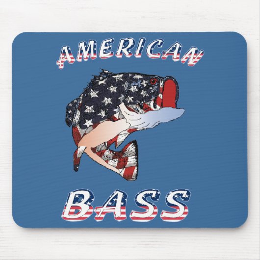 American Bass Mousepad Muismat (Voorkant)
