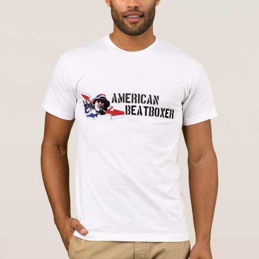 "American Beatboxer 2013" Classic T-Shirt. T-shirt (Voorkant)