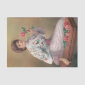 American Beauties (1890) van Anonymous Tissuepapier (Voorkant)