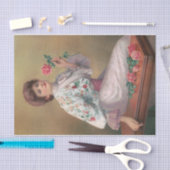 American Beauties (1890) van Anonymous Tissuepapier (Craft)