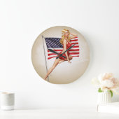 American Beauty - Retro Pinup Klok (Huis)