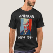 American Biden Horror Story Zombie Halloween Retro T-shirt (Voorkant)